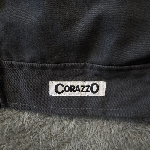 Corazzo Mens Armored Zip Up Motorcycle Work Jacket Quilted Lining Size Large - Picture 5 of 11