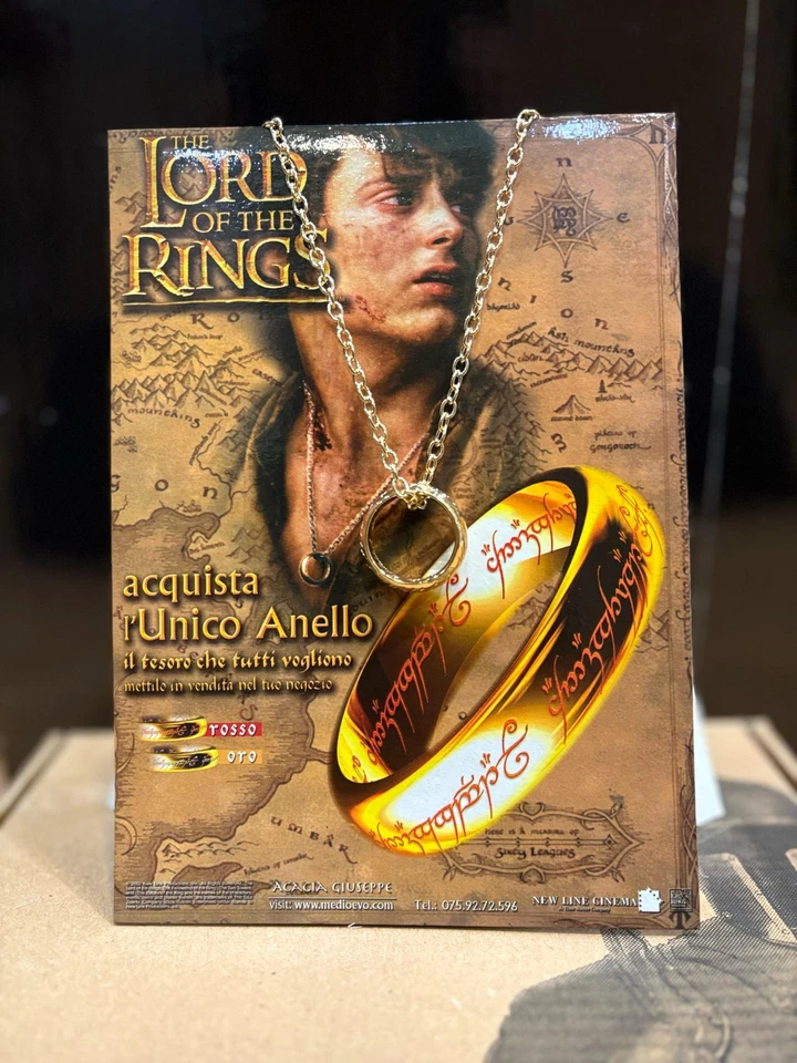 Le Seigneur des Anneaux - La Bague Unique - Or - La Réplique Unique Bague - Photo 1/1