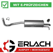 Endschalldämpfer für Seat Toledo Skoda Rapid 1.2 9437