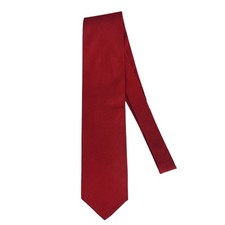 Vtg. Ferrell Reed/Nordstrom Solid Red Tie 100 Silk-Made In England