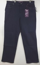 NEW Gloria Vanderbilt Amanda Jeans Women 18 Blue Denim Ultra Stretch Classic Fit