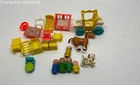 Vintage Lot of Fisher Price Little People Toys & Accessories