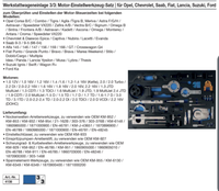 Motor-Einstellwerkzeug FüR Opel, Chevrolet, Saab, Fiat, Lancia, Suzuki, Ford