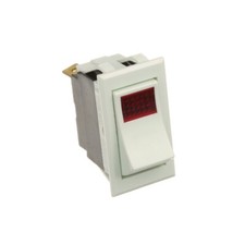 Lighted Rocker Switch 7/8 X 1-1/2 SPST for Vulcan Hart - Part# 411496-B4