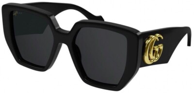 ● GUCCI ● サングラス Cat Eye Black / Grey / 54mm Gucci Thickness 54MM Cat-Eye Sunglasses | Saks Fifth Avenue