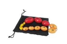 Wooden Prader Orchidometer, Prader Balls, Endocrine Rosary for Measuring Test...