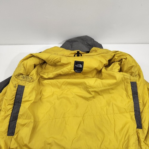 The North Face Men's HyVent Yellow Accent Dark Gray Gray Jacket  Medium M - Picture 18 of 24
