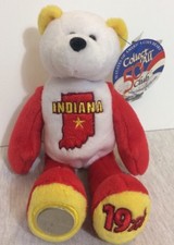 Limited Treasures State Quarters Coin Collectible Teddy Bears Indiana 19