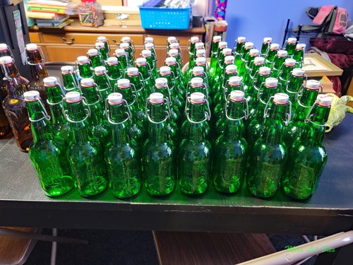 Set 4 bottiglie di birra Grolsch Flip Top - Foto 3 di 3