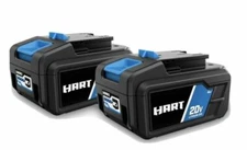 HART HPB23 20V 4AH Lithium-ion Battery - 2 Pack NEVER USED BRAND NEW OEM PACKAGE