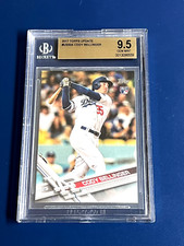 Cody Bellinger 2017 Topps Update Swinging  MVP RC #US50A BGS 9.5 GEM MINT 6559