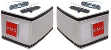 1973 1974 1975 1976 1977 1978 1979 1980 Gmc Truck Rear Cab Corner Moldings 2 Pc