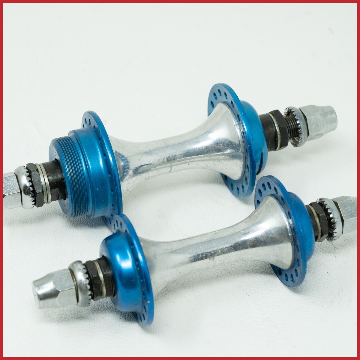NOS OFMEGA BMX HUBS 36h HOLES VINTAGE OLD SCHOOL 70s 80s STEEL