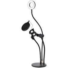 LED Selfie Ring Light Kit: Adjustable, Portable, USB-Powered for Social Media