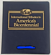 International Stamps Tributes to Americas Bicentennial 1st Day Covers FDC 1975-6