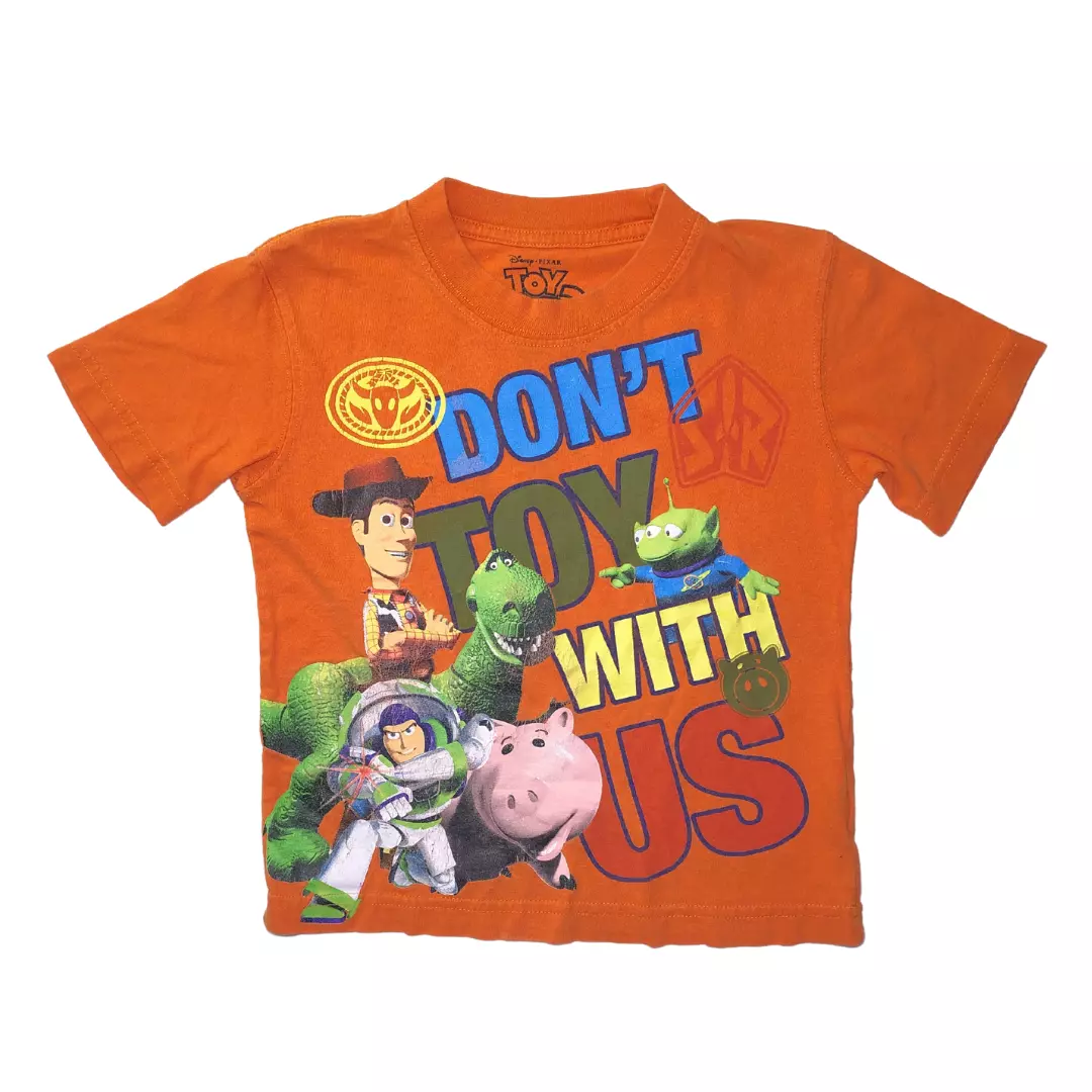 3t orange store shirt