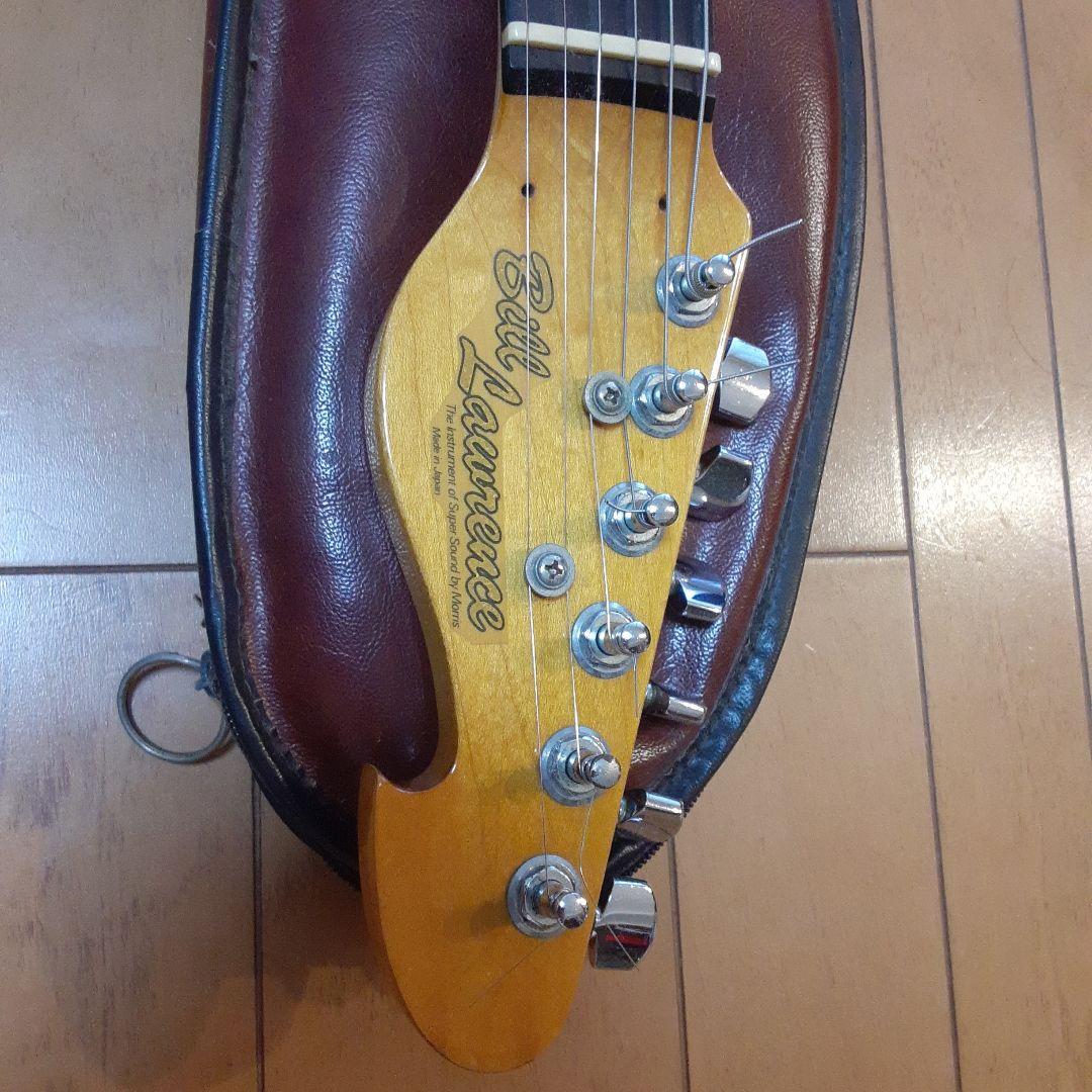 Electric Guitar Bill Lawrence Red Bartolini Pickup Japan Made SN