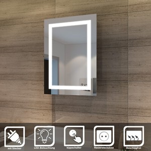 Led Spiegelschrank Bad Mit Beleuchtung Und Steckdose Badezimmer Spiegelschrank Ebay