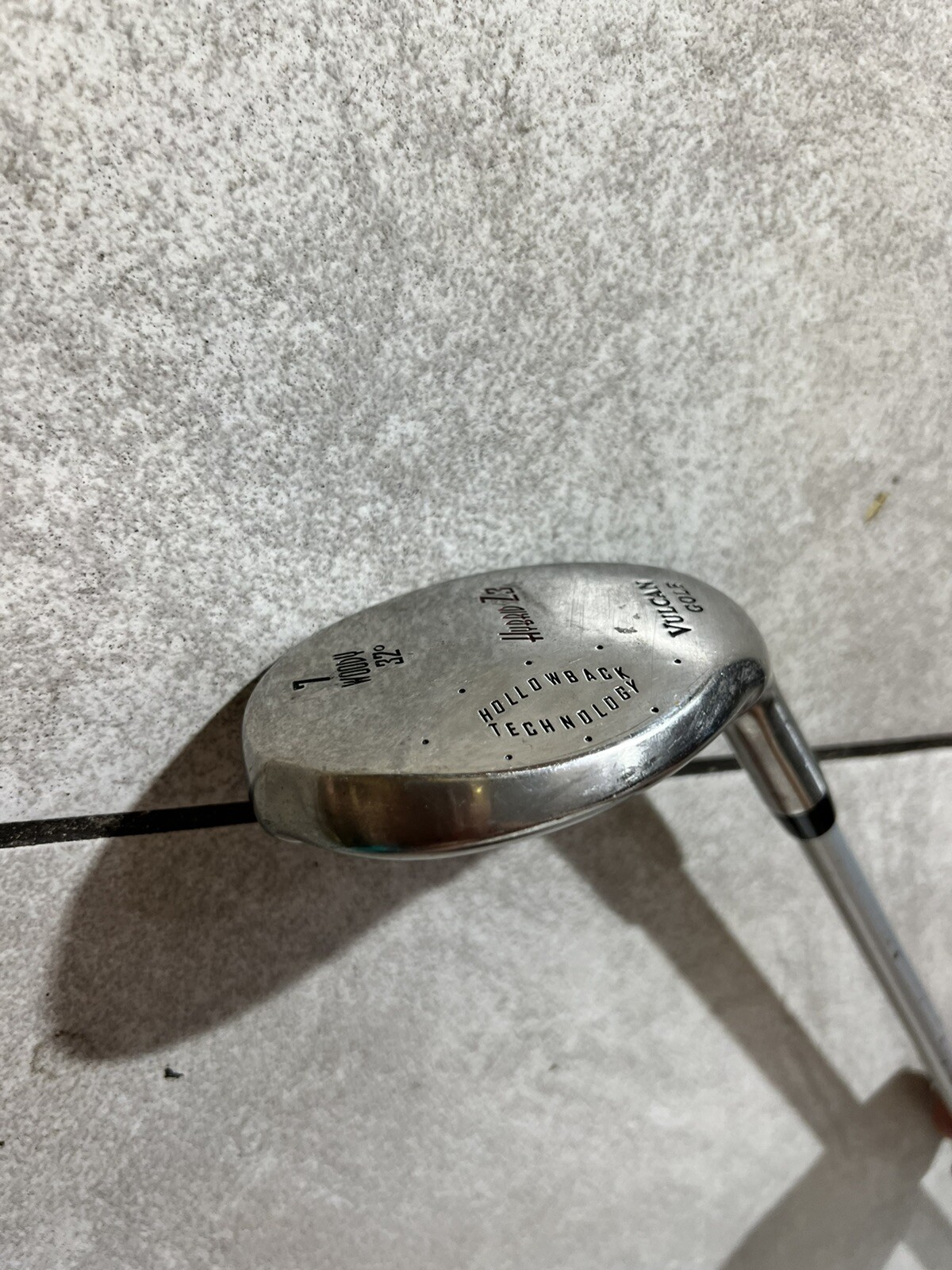 Vulcan Woody Z3 7/32* Hybrid Golf Club RH Graphite Shaft Lite Flex Good