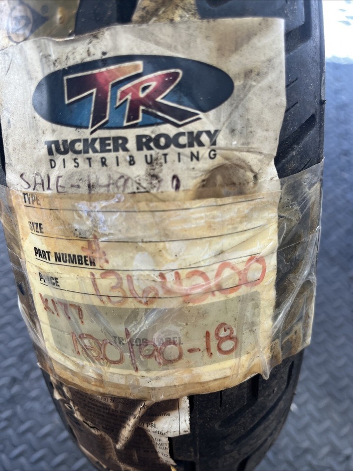 VINTAGE NOS MOTORCYCLE TIRE DUNLOP 120/9018 HONDA YAMAHA SUZUKI