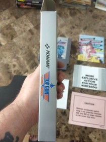 Top Gun: The Second Mission NES Nintendo CIB Authentic 100 percent complete