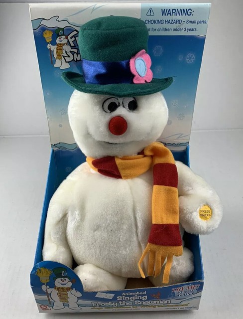 singing frosty the snowman toy