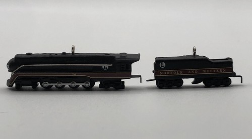 Hallmark Keepsake Ornament 1999 Locomotive & Tender Lionel 746 Norfolk & Western - 第 1/12 張圖片