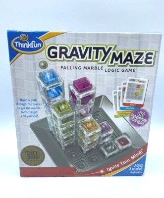 Gravity Maze Falling Marble Logic Game ThinkFun STEM TOTY Winner 2015 Brand New