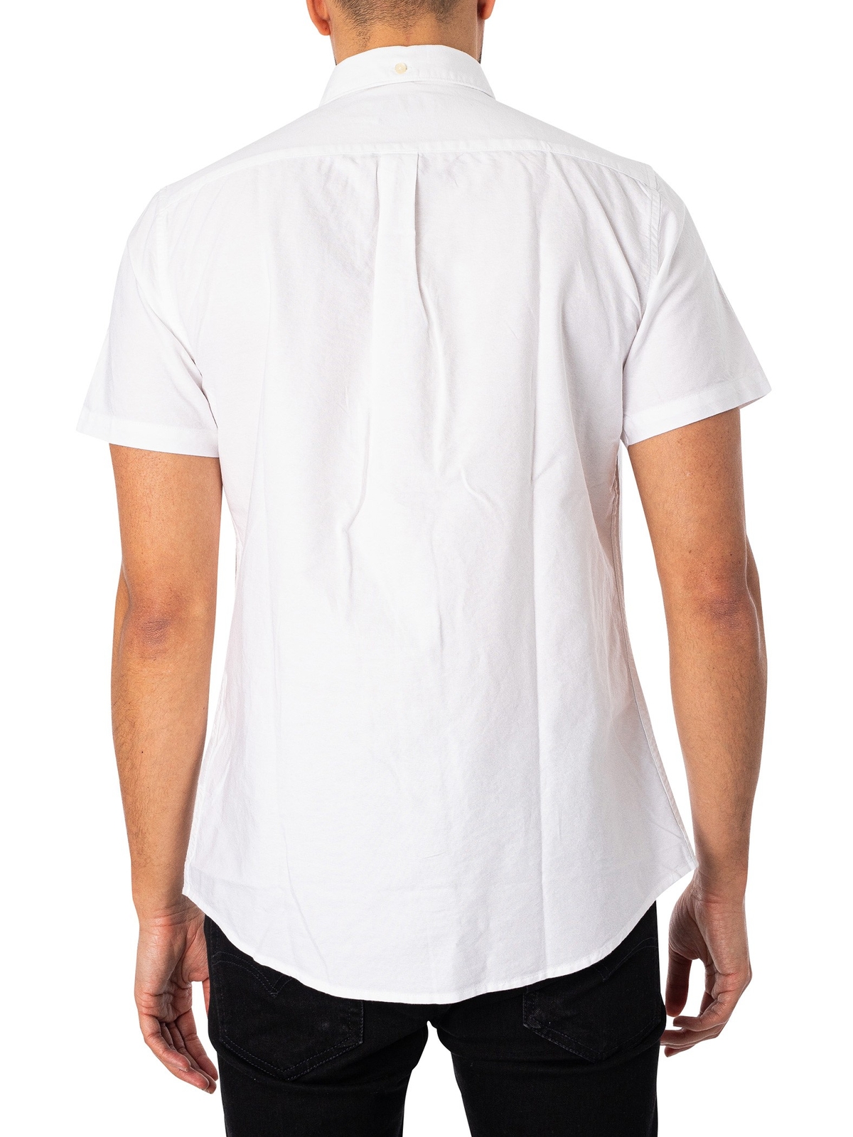 Chemise Zippée Manches Courtes Tailored Sportsman ICEFIL – Vicuna/Blanc/Or Rose – Sur Mesure – Neuf