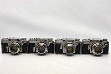 Lot 4 Konica III L2 Cameras For Parts As Is 