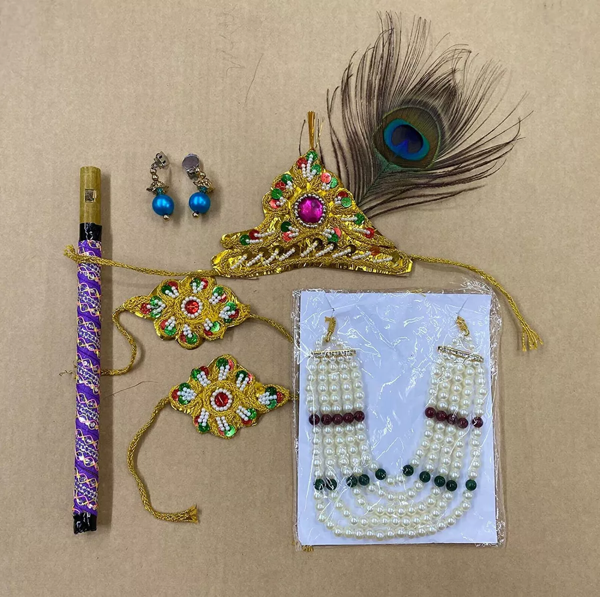 Krishna jewellery set deals