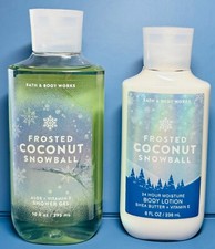  AVE  FROSTED COCONUT SNOWBALL  2PC GIFT SET  Bath  Body Works