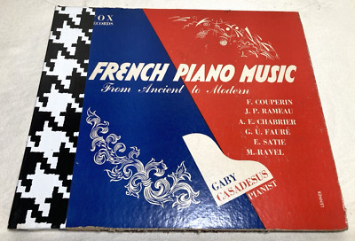 Gaby Casadesus French Piano Music From Ancient To Modern 4x 10'' 78 RPM Set VG+