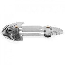 Stainless Steel Screw Gauge Set 55  Whitworth 60  Metric Screw Thread Pitch