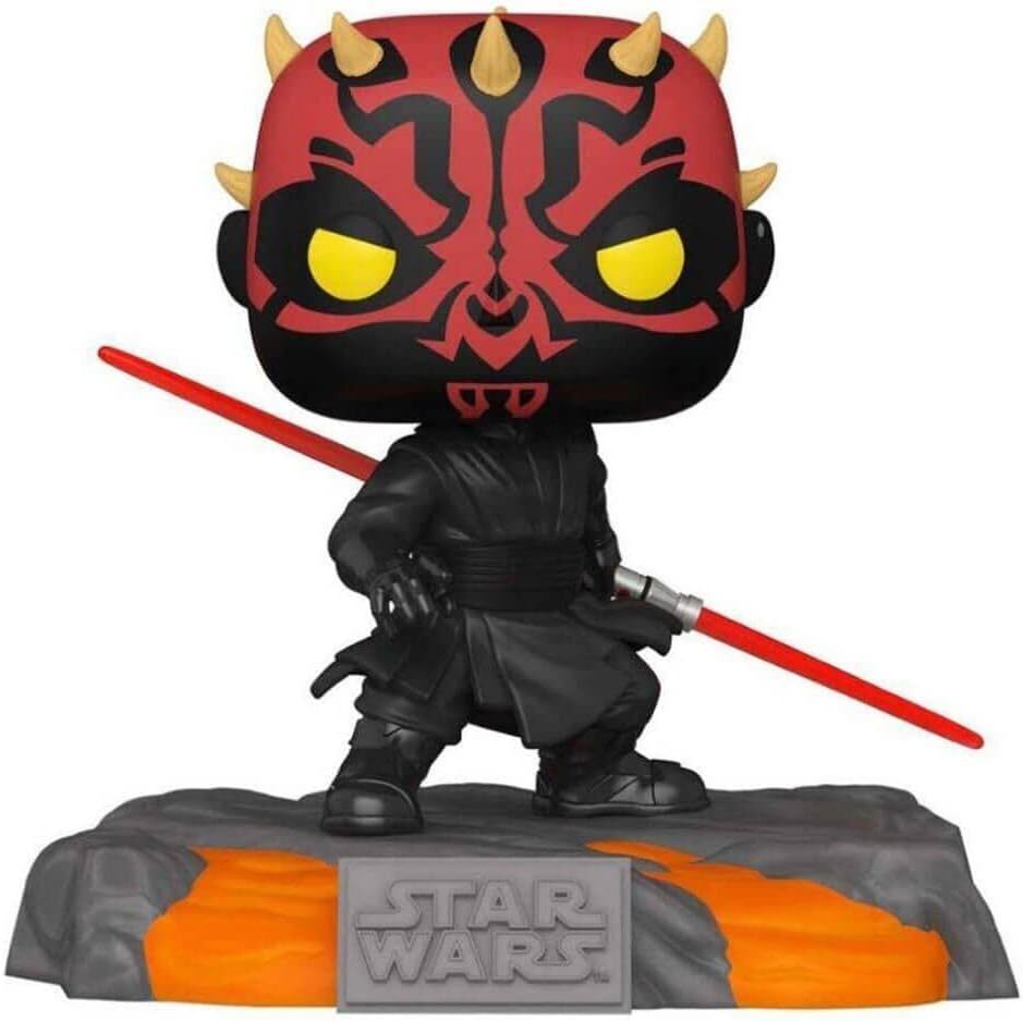 Pop Funko Deluxe Star Wars Sith - Darth Maul Glow In The Dark - Smartoys Ex