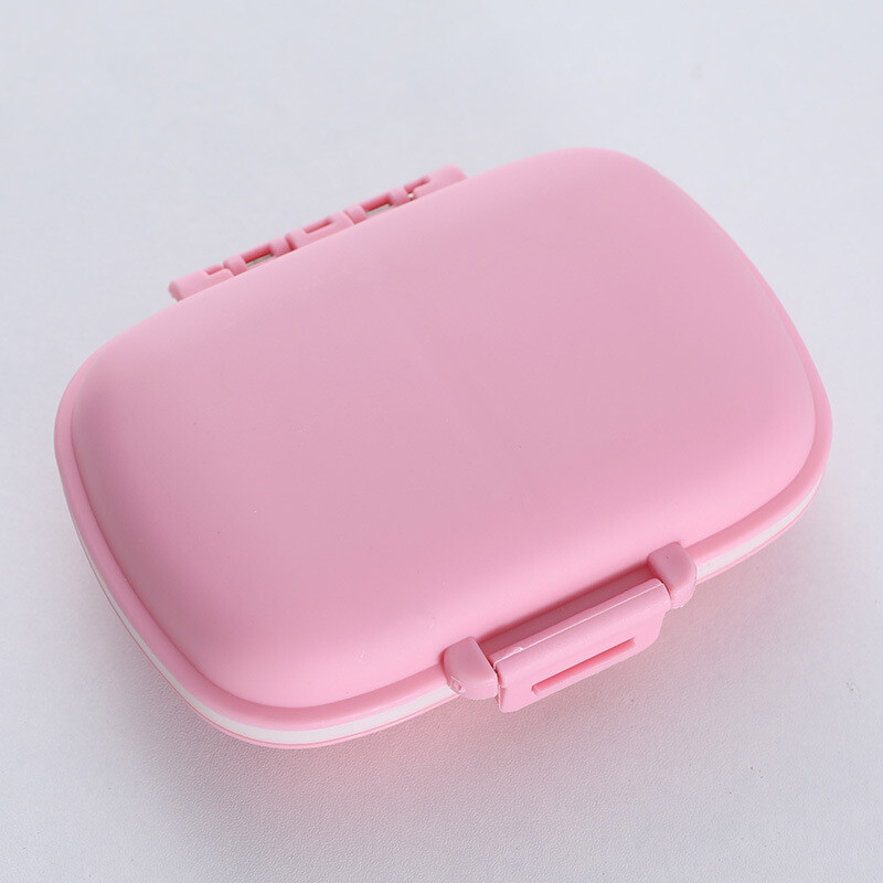 Pill Container Medicine Dispenser Grids Organizer 8 Travel Case Box