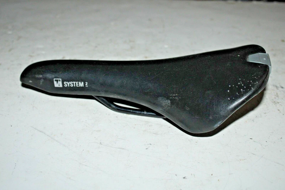 Sillín de bicicleta Trek System 2 de colección 270/140 mm negro MTB Touring Road remitente de EE. UU. Foto 4 de 4