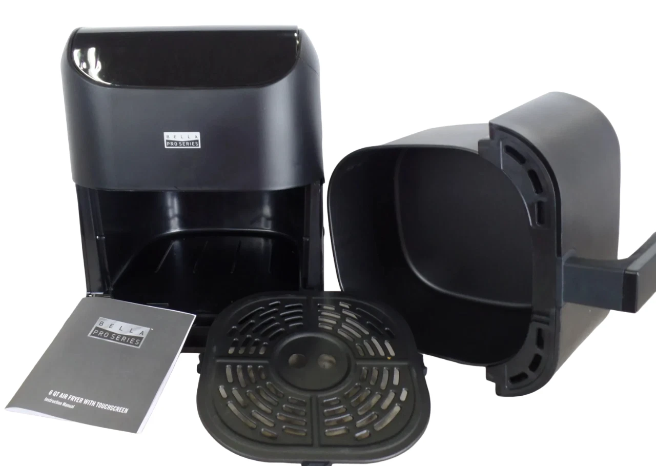 Bella Pro Series - 6-qt. Digital Air Fryer with Stainless Finish - Free Shipping
Opens in a new wind