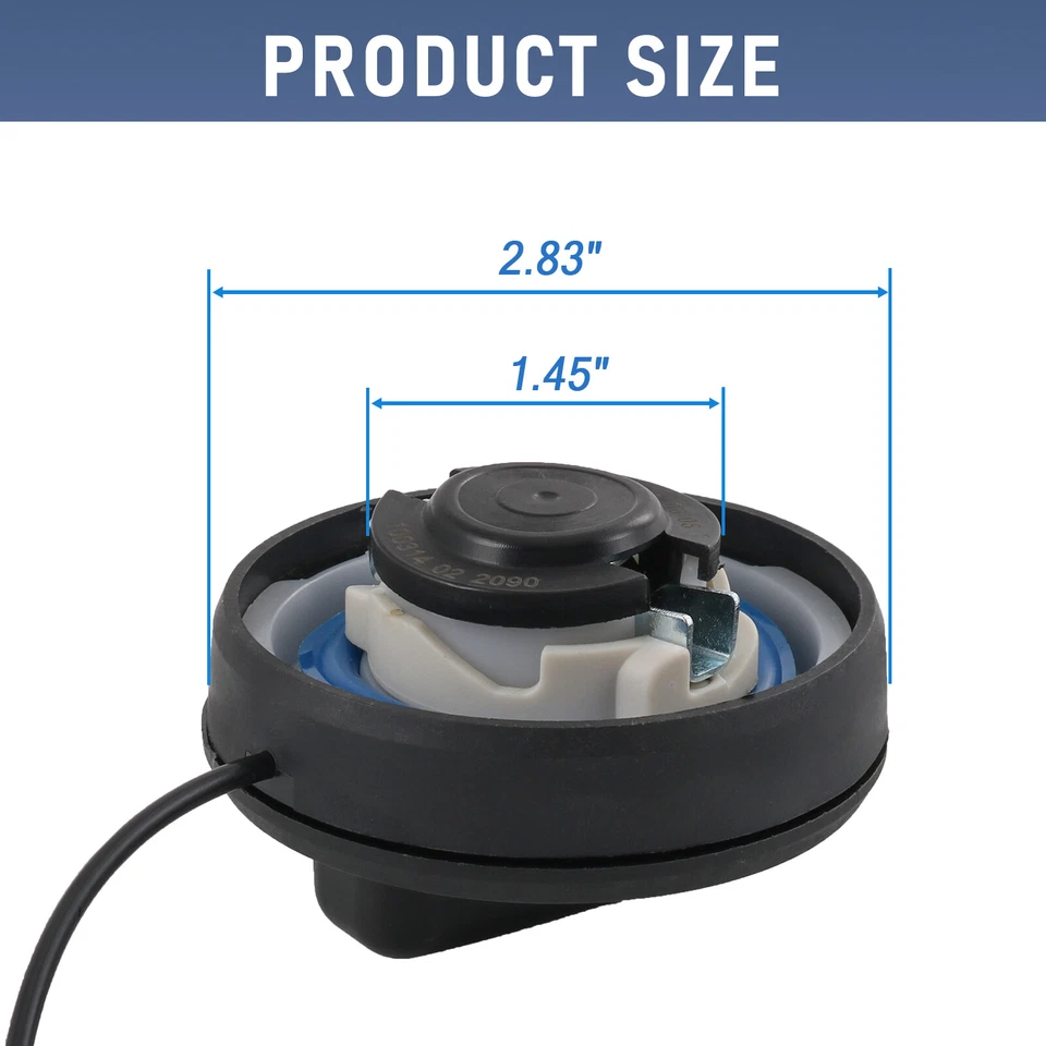 Tapa de llenado de gasolina del tanque de combustible 2214700605 para Mercedes-Benz C CL CLS E G GLK S SL SLK Foto 4 de 4