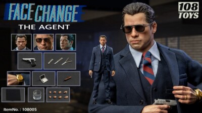 108TOYS Face off Sean Archer 108005 The Agent 1/6 Scale Action Figure