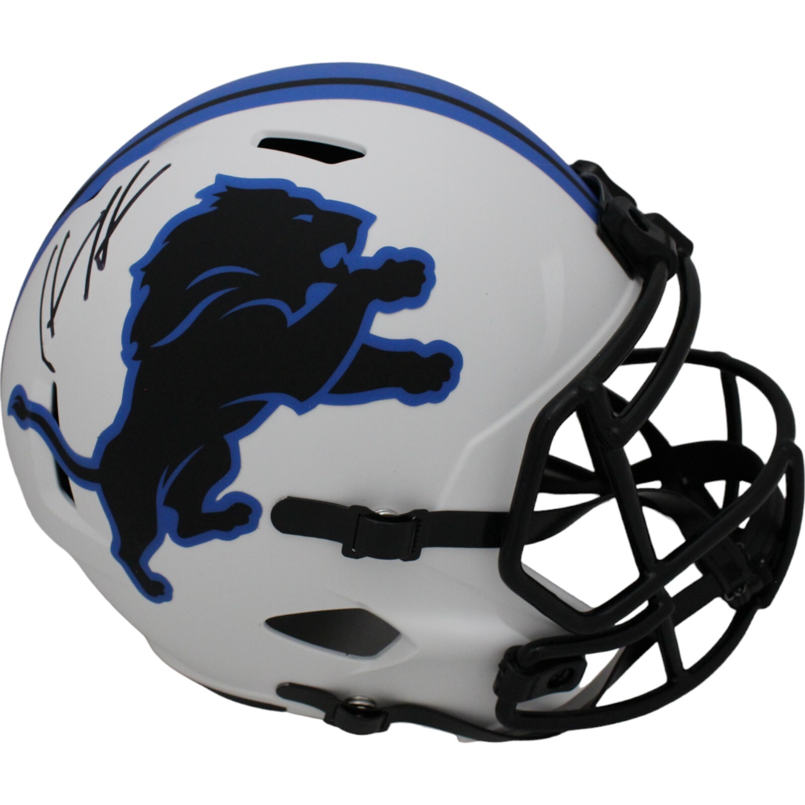 Hendon Hooker Autographed Signed Detroit Lions F/S Lunar Helmet Beckett 