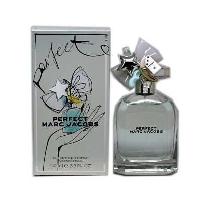 MARC JACOBS PERFECT EAU DE TOILETTE SPRAY 100 ML/3.3 FL.OZ. NIB