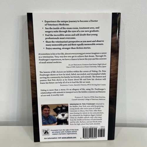 Vetting The Making of A Veterinarian Dr. Freyburger Career Goal Study Animal Sci - Picture 2 of 9