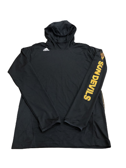 Adidas NCAA Arizona State Uni. Черный пуловер L/S Черный/золотистый/бордовый 797fa 
