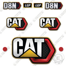 Fits Caterpillar D8N Dozer Next-Gen Decal Kit - 7 YEAR OUTDOOR 3M VINYL!
