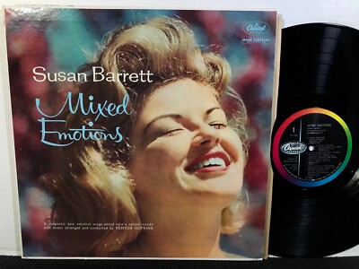 SUSAN BARRETT Mixed Emotions LP CAPITOL T-1266 MONO 1959 jazz