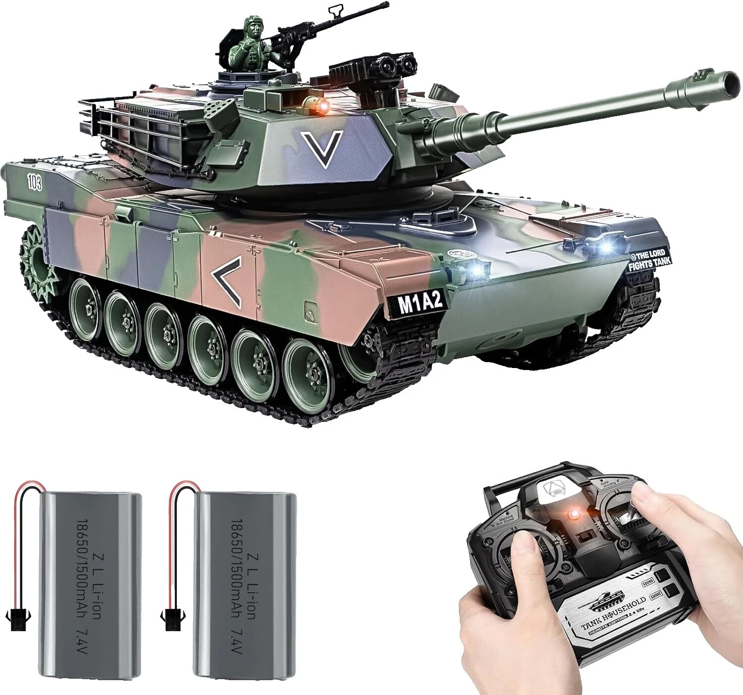 1:18 Radio Control Tanks & Military Vehicles