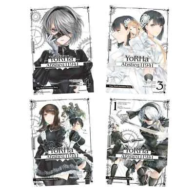 ALTRAVERSE YoRHa Abstieg 11941 Eine NieR:Automata Story Manga Band 1+2+3+4 Set Bundle NEU
