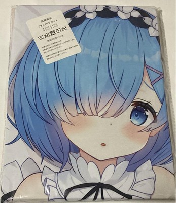 Re:Zero Rem Dakimakura Pillow Cover 2 Way 160x50cm New