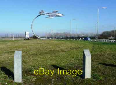 Foto 6x4 Angriff... Angriff... Wantage This restaurierte De Havilland Venom ist um 2008